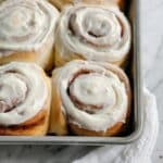 Small Batch Cinnamon Rolls Recipe