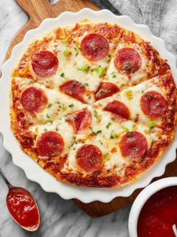 Chicken Crust Pizza Recipe