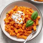 Calabrian Chili Pasta with Burrata and Basil Recipe