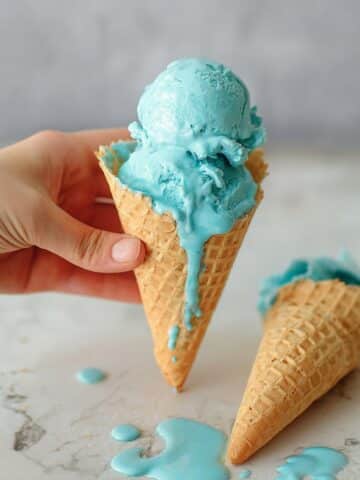 No Churn Blue Moon Ice Cream Recipe