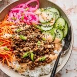 Ground Turkey Rice Bowls with Bang Bang Sauce Recipe