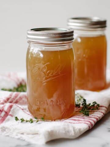 Crockpot Chicken Stock with Rotisserie Chicken Recipe