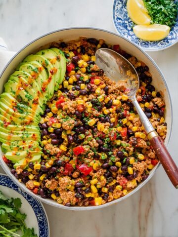 Ground Turkey Taco Skillet Recipe