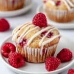 Lemon Raspberry Muffins with Vanilla Greek Yogurt Recipe