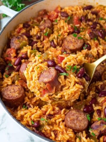 One-Pot Cajun Rice and Beans Recipe
