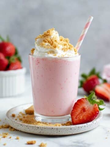 Strawberry Cheesecake Protein Shake Recipe