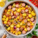 30-Minute Sausage and Veggie Skillet Recipe