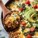 Mexican Beef and Rice Skillet Recipe