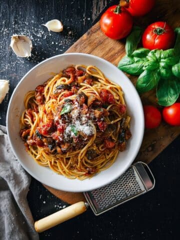Roasted Ratatouille Pasta Recipe