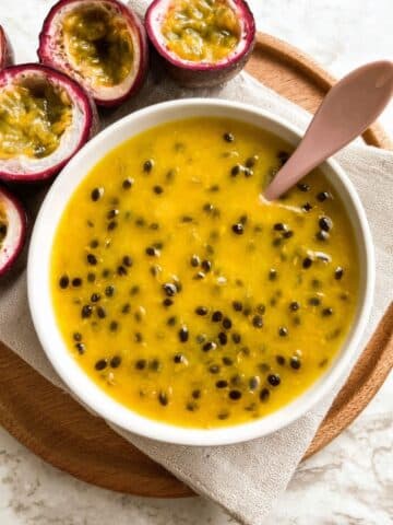 Simple Passion Fruit Coulis Recipe