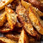 Baked Parmesan Garlic Potato Wedges Recipe