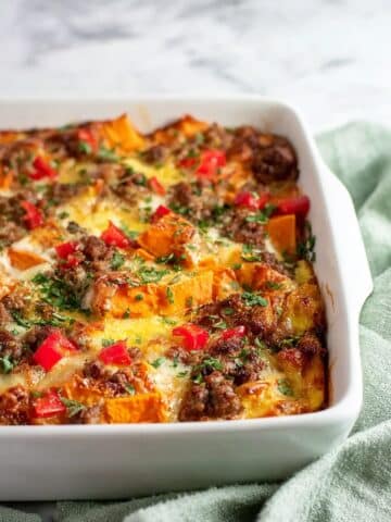 Sweet Potato, Sausage and Egg Breakfast Casserole Recipe
