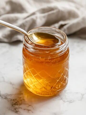 Homemade Caramel Simple Syrup Recipe