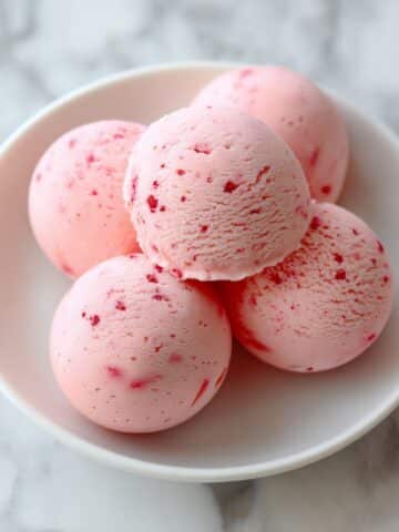 Keto Strawberry Ice Cream Bites Recipe