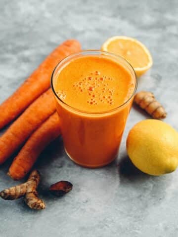 Super Immune-Boosting Juice with Carrot, Ginger & Turmeric Recipe