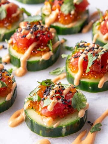 Ahi Tuna Poke Appetizer Recipe