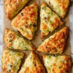 Zucchini Bacon Cheddar Scones Recipe
