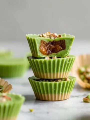 Matcha Coconut Almond Butter Cups Recipe