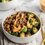 Beef & Veggie Bowls with Comeback Sauce Recipe