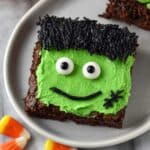 Frankenstein Brownies Recipe