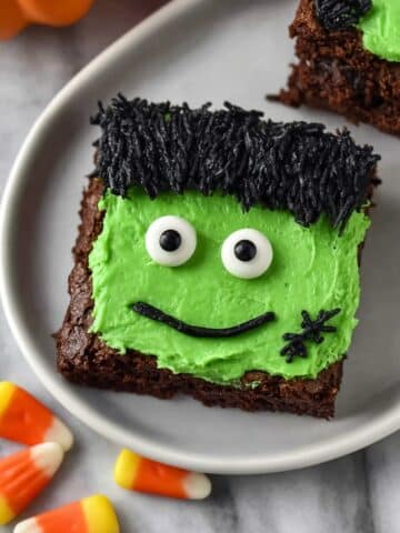 Frankenstein Brownies Recipe