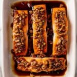 Maple Pecan Glazed Salmon Recipe