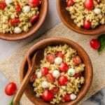 Caprese Pastina Salad Recipe