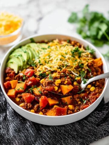 Turkey Sweet Potato Chili Recipe