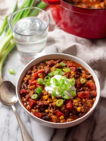 Spicy Tofu Chili Recipe
