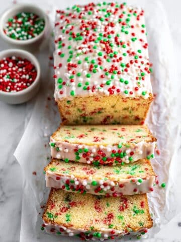 Christmas Sprinkle Buttermilk Bread Recipe