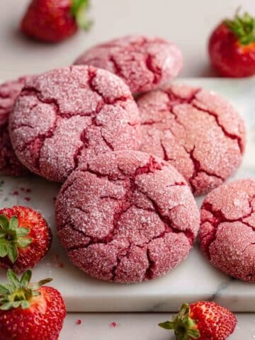 Strawberry Sugar Cookies (Vegan) Recipe