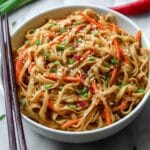 Stir-Fried Peanut Sesame Noodles (Vegan) Recipe
