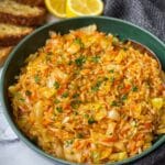 Lahanorizo (Greek Rice with Cabbage) Recipe