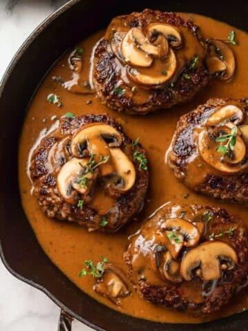 Easy Homemade Salisbury Steak Recipe