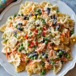 Creamy Bow Tie Pasta Salad Recipe