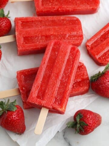 Strawberry Frozen Fruit Bars Recipe