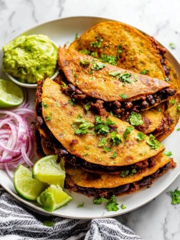 Crispy Sheet Pan Black Bean Tacos Recipe
