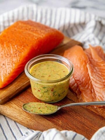 Dill Mustard Sauce with Honey Recipe