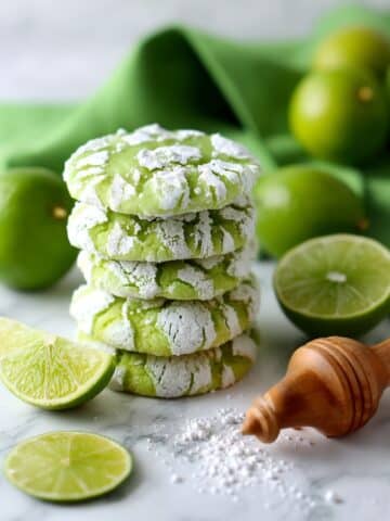 Lime Crinkle Cookies Recipe