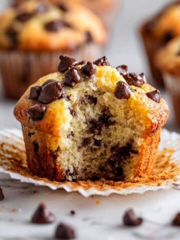 Mom's Easy Chocolate Chip Muffins Recipe