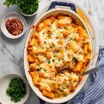 Cheesy Pumpkin Ricotta Pasta Bake Recipe