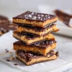 High Protein Snickers Date Bark Recipe