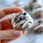 Cookies and Cream Oreo Protein Balls Recipe