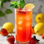 Strawberry Lemonade Mocktail Recipe