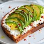 Cottage Cheese Avocado Toast Recipe