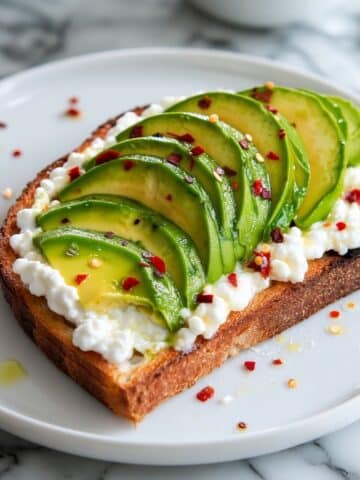 Cottage Cheese Avocado Toast Recipe