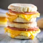 Freezer Breakfast Sandwiches Recipe