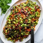 Edamame Salad with Peanut Sauce Recipe