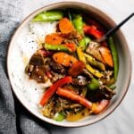Extra Veggie Steak Stir Fry Recipe