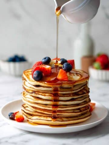 Thick and Fluffy Oat Milk Pancakes Recipe